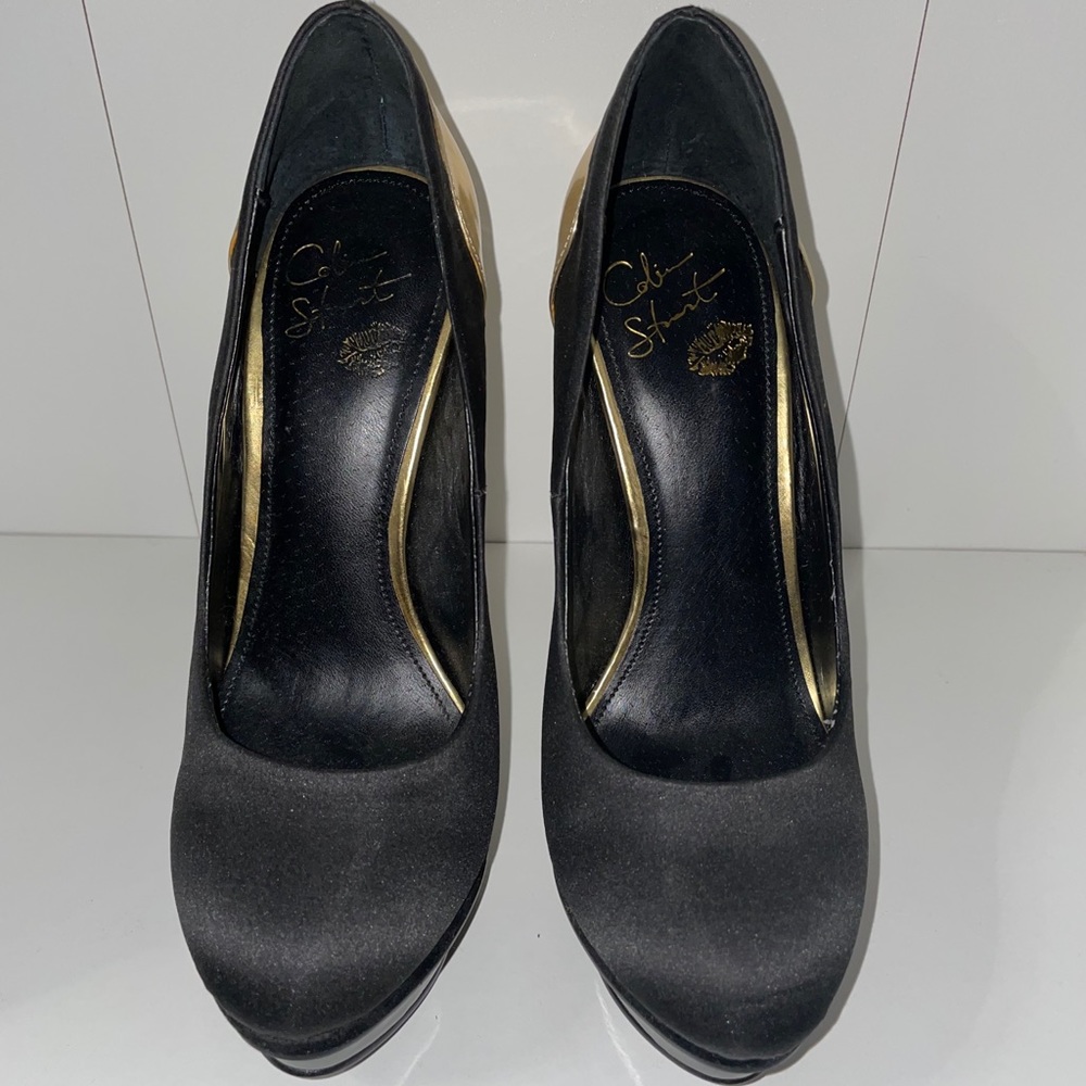 Colin Stuart Satin Heels